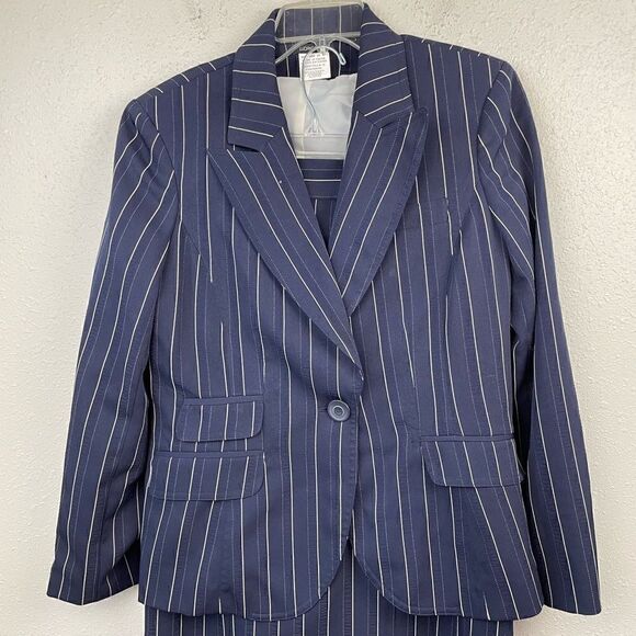 Luciano Dante Three Piece Matching Dress Jacket, Skirt and Pants EUC - Picture 2 of 12